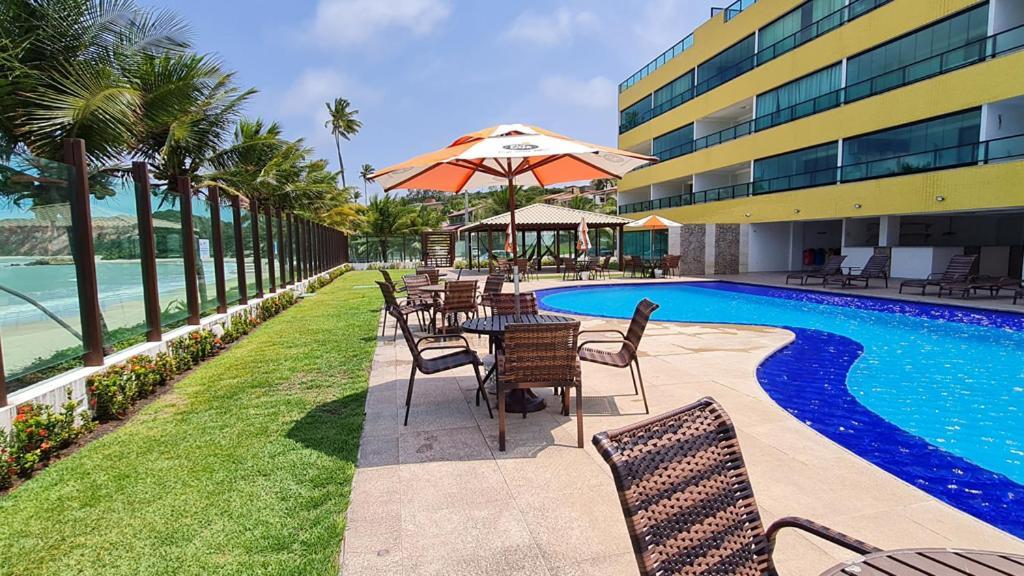 Flat Tabatinga Nord, Vista Para O Mar Conde (Paraiba) Exterior foto
